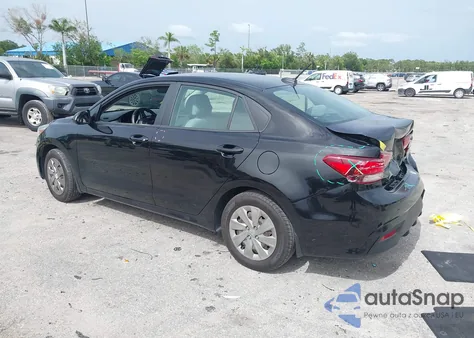 2019 Kia Rio S z USA, uszkodzony, nr VIN 3KPA24AB6KE173022